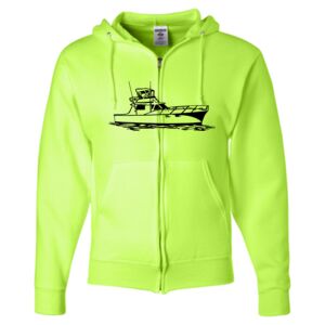 Unisex NuBlend® Full-Zip Hooded Sweatshirt Thumbnail