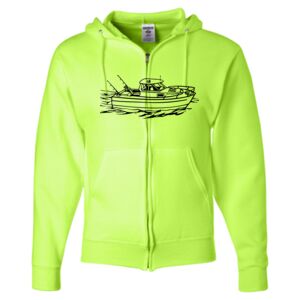 Unisex NuBlend® Full-Zip Hooded Sweatshirt Thumbnail