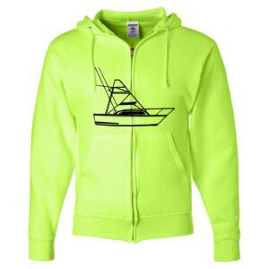 Unisex NuBlend® Full-Zip Hooded Sweatshirt Thumbnail