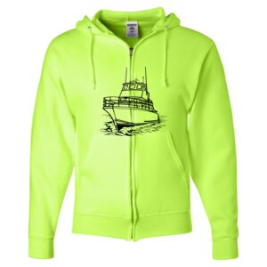 Unisex NuBlend® Full-Zip Hooded Sweatshirt Thumbnail