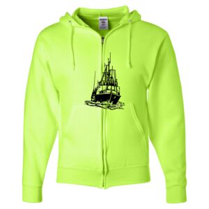 Unisex NuBlend® Full-Zip Hooded Sweatshirt Thumbnail