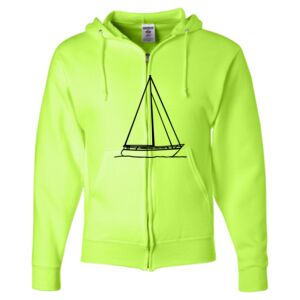 Unisex NuBlend® Full-Zip Hooded Sweatshirt Thumbnail