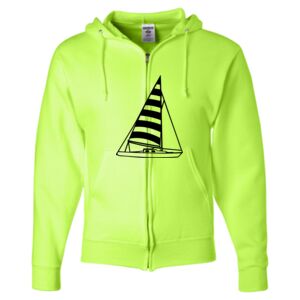 Unisex NuBlend® Full-Zip Hooded Sweatshirt Thumbnail