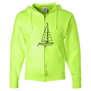 Unisex NuBlend® Full-Zip Hooded Sweatshirt Thumbnail