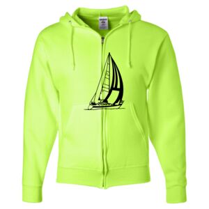 Unisex NuBlend® Full-Zip Hooded Sweatshirt Thumbnail
