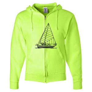Unisex NuBlend® Full-Zip Hooded Sweatshirt Thumbnail