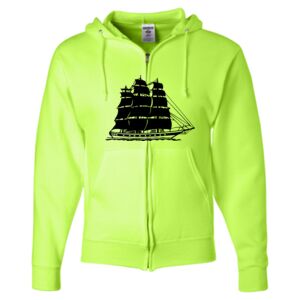 Unisex NuBlend® Full-Zip Hooded Sweatshirt Thumbnail