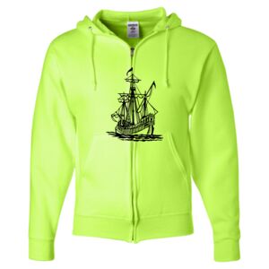 Unisex NuBlend® Full-Zip Hooded Sweatshirt Thumbnail