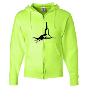 Unisex NuBlend® Full-Zip Hooded Sweatshirt Thumbnail