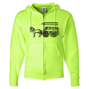 Unisex NuBlend® Full-Zip Hooded Sweatshirt Thumbnail