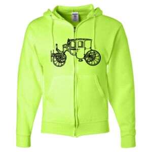 Unisex NuBlend® Full-Zip Hooded Sweatshirt Thumbnail