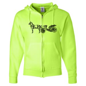 Unisex NuBlend® Full-Zip Hooded Sweatshirt Thumbnail