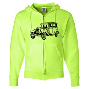 Unisex NuBlend® Full-Zip Hooded Sweatshirt Thumbnail