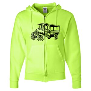 Unisex NuBlend® Full-Zip Hooded Sweatshirt Thumbnail