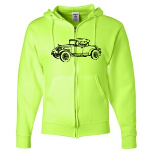 Unisex NuBlend® Full-Zip Hooded Sweatshirt Thumbnail