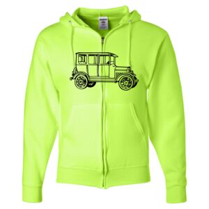 Unisex NuBlend® Full-Zip Hooded Sweatshirt Thumbnail