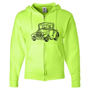Unisex NuBlend® Full-Zip Hooded Sweatshirt Thumbnail