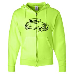 Unisex NuBlend® Full-Zip Hooded Sweatshirt Thumbnail