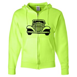 Unisex NuBlend® Full-Zip Hooded Sweatshirt Thumbnail