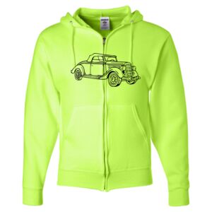 Unisex NuBlend® Full-Zip Hooded Sweatshirt Thumbnail