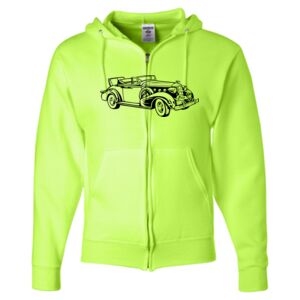 Unisex NuBlend® Full-Zip Hooded Sweatshirt Thumbnail