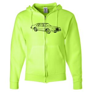 Unisex NuBlend® Full-Zip Hooded Sweatshirt Thumbnail