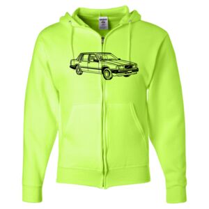 Unisex NuBlend® Full-Zip Hooded Sweatshirt Thumbnail