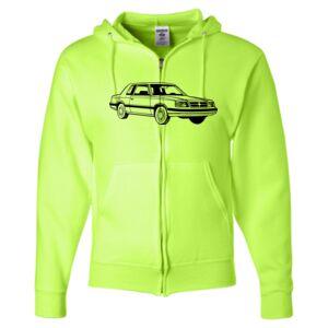Unisex NuBlend® Full-Zip Hooded Sweatshirt Thumbnail