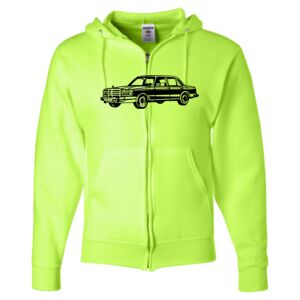 Unisex NuBlend® Full-Zip Hooded Sweatshirt Thumbnail