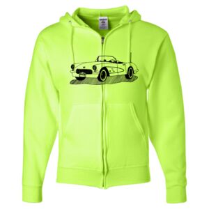 Unisex NuBlend® Full-Zip Hooded Sweatshirt Thumbnail