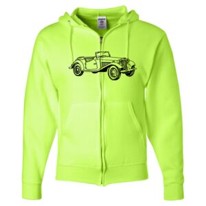 Unisex NuBlend® Full-Zip Hooded Sweatshirt Thumbnail