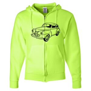 Unisex NuBlend® Full-Zip Hooded Sweatshirt Thumbnail