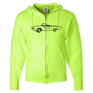 Unisex NuBlend® Full-Zip Hooded Sweatshirt Thumbnail