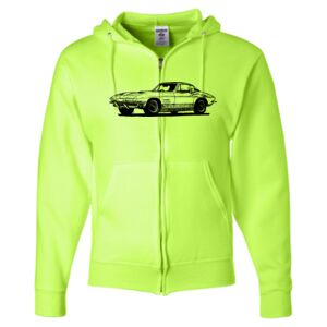 Unisex NuBlend® Full-Zip Hooded Sweatshirt Thumbnail
