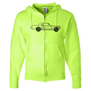 Unisex NuBlend® Full-Zip Hooded Sweatshirt Thumbnail