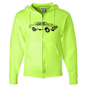 Unisex NuBlend® Full-Zip Hooded Sweatshirt Thumbnail
