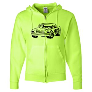Unisex NuBlend® Full-Zip Hooded Sweatshirt Thumbnail
