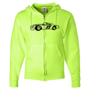 Unisex NuBlend® Full-Zip Hooded Sweatshirt Thumbnail