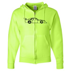 Unisex NuBlend® Full-Zip Hooded Sweatshirt Thumbnail