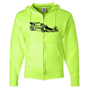 Unisex NuBlend® Full-Zip Hooded Sweatshirt Thumbnail