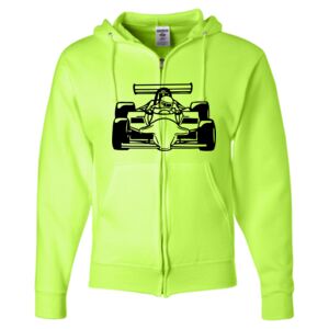Unisex NuBlend® Full-Zip Hooded Sweatshirt Thumbnail
