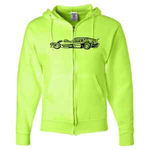 Unisex NuBlend® Full-Zip Hooded Sweatshirt Thumbnail