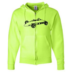Unisex NuBlend® Full-Zip Hooded Sweatshirt Thumbnail