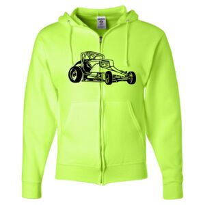Unisex NuBlend® Full-Zip Hooded Sweatshirt Thumbnail
