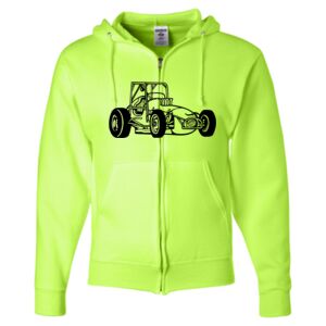 Unisex NuBlend® Full-Zip Hooded Sweatshirt Thumbnail