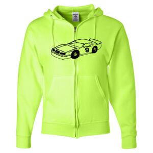 Unisex NuBlend® Full-Zip Hooded Sweatshirt Thumbnail