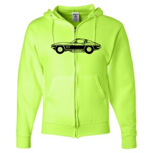 Unisex NuBlend® Full-Zip Hooded Sweatshirt Thumbnail