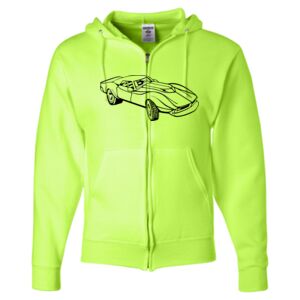 Unisex NuBlend® Full-Zip Hooded Sweatshirt Thumbnail