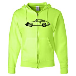 Unisex NuBlend® Full-Zip Hooded Sweatshirt Thumbnail