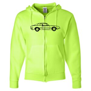 Unisex NuBlend® Full-Zip Hooded Sweatshirt Thumbnail